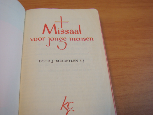 Schretlen, J - Missaal voor jonge mensen