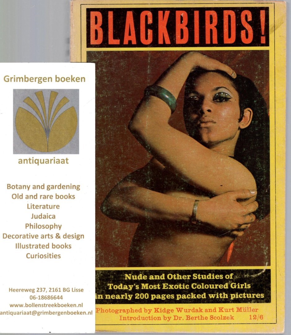 Müller, Kurt & Wurdak, Kidge - Blackbirds: a Photographic Collection of Beautiful Coloured Girls