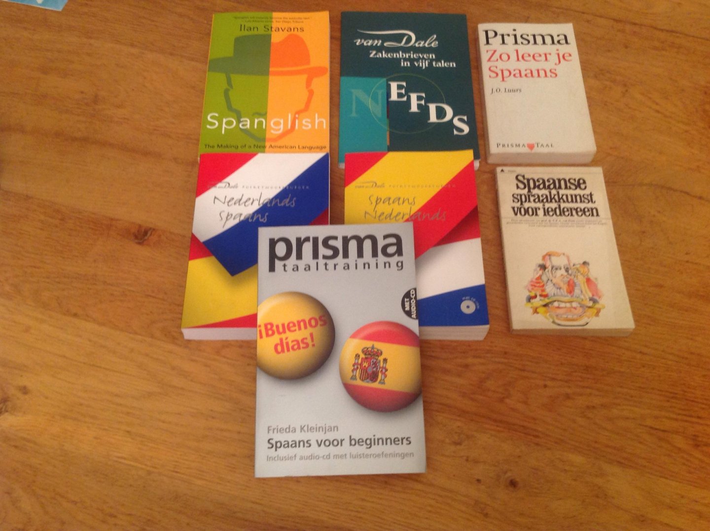  - Spaans voor beginners met zes andere studieboeken Spaans