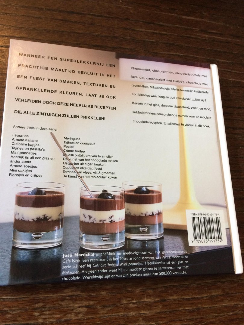 Maréchal, José - Heerlijke chocolade uit een glas