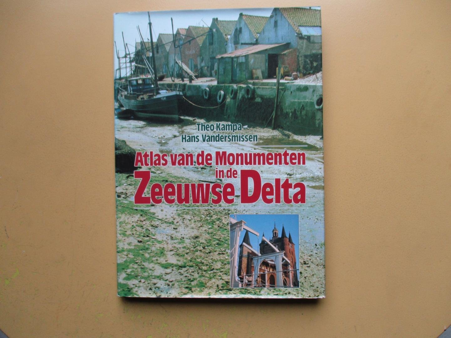Vandermissen, Hans / Theo Kampa - Atlas van de  monumenten in  de Zeeuwse delta