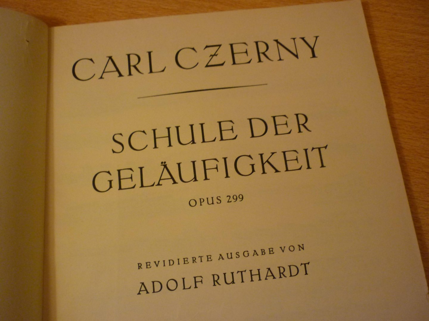 Czerny; Carl (1791 – 1857) - Schule der gelaufigkeit - Opus 299 (redivierte ausgabe von Adolf Ruthardt)