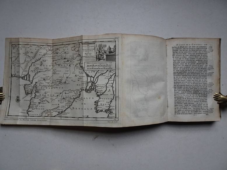 Barros, Joan de. - Tien-jaarige Scheeps-Togten en Heldhaftige Krygs-Bedryven te Water en te Land, door Nuno Da Cunha, als Gouverneur gedaan na en in Oost-Indien; in 't Jaar 1528 en vervolgens. Vol. I.