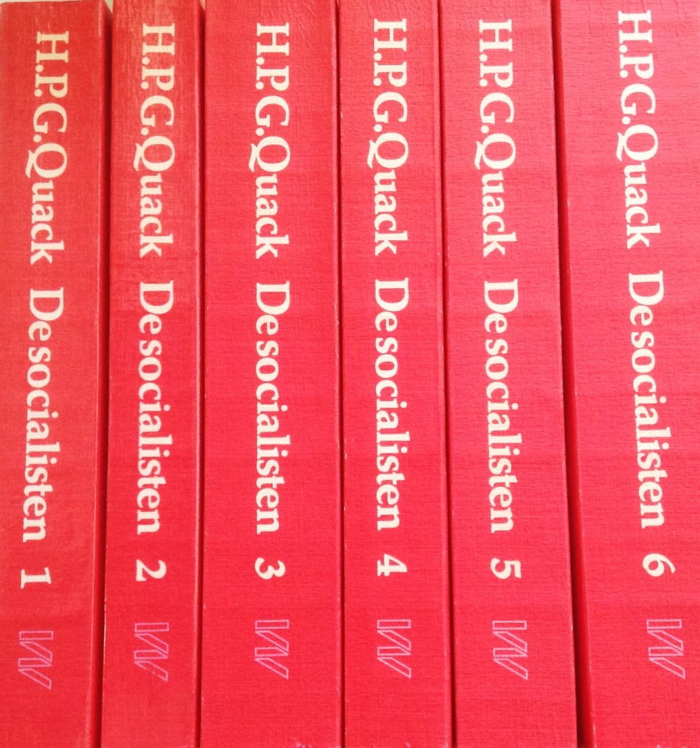 Quack, H.P.G. - De socialisten deel 1 t/m 6