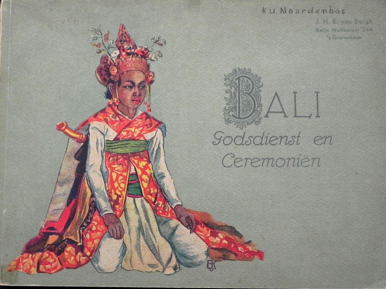 Goris R. en Walter Spies(foto's). - Bali, godsdienst en ceremonien.