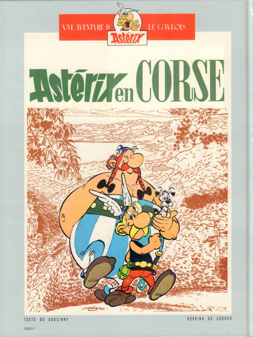 Goscinny / Uderzo - Asterix 10 : Le Devin / Asterix en Corse, France Loisirs Album Double, hardcover, gave staat