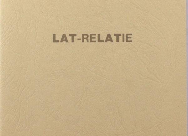 Thomassen, Kees. - Lat-relatie.