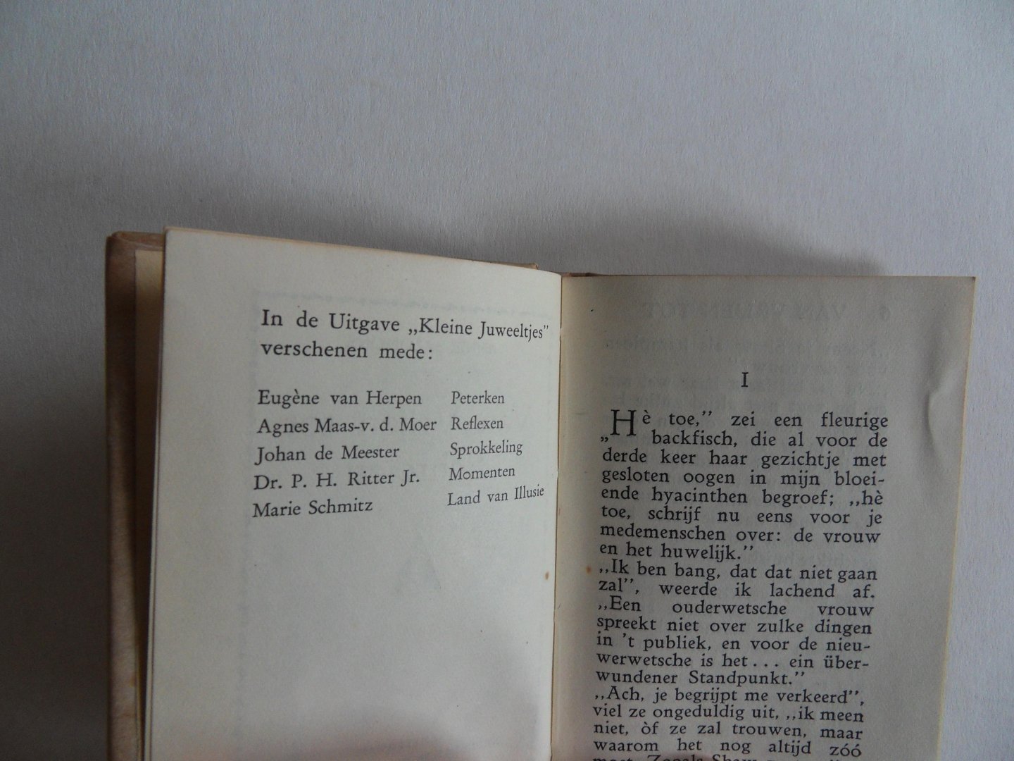 Salomons, Annie. [ 1885 - 1980 ]. - Van Vrijen tot Schreien. [ Luxe in perkament gebonden editie ].
