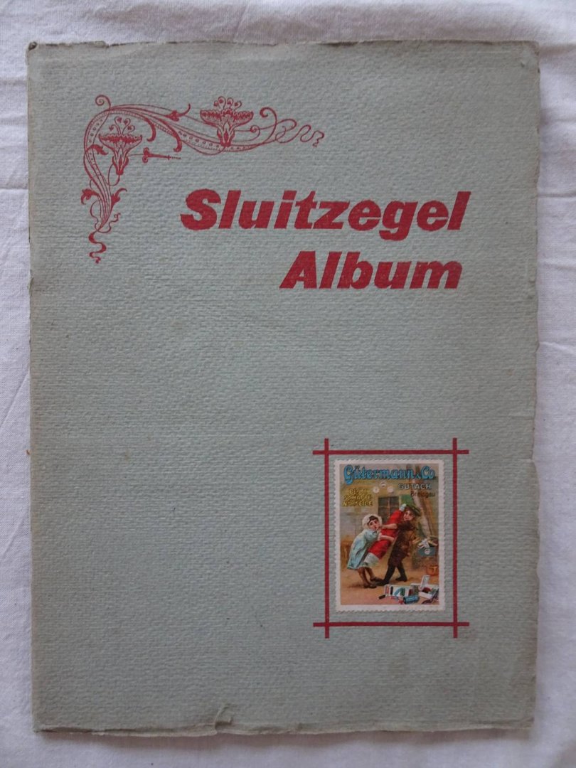 N.n.. - Sluitzegel Album. Ca. 235 sluitzegels.