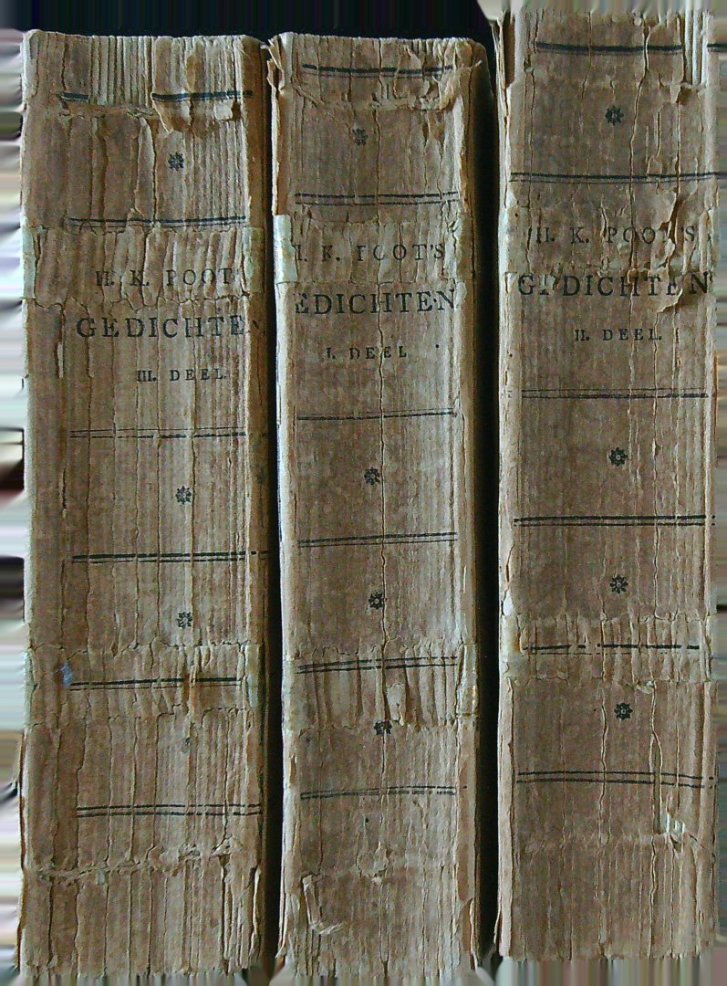 Poot, H.K. - Poot's gedichten in III deelen