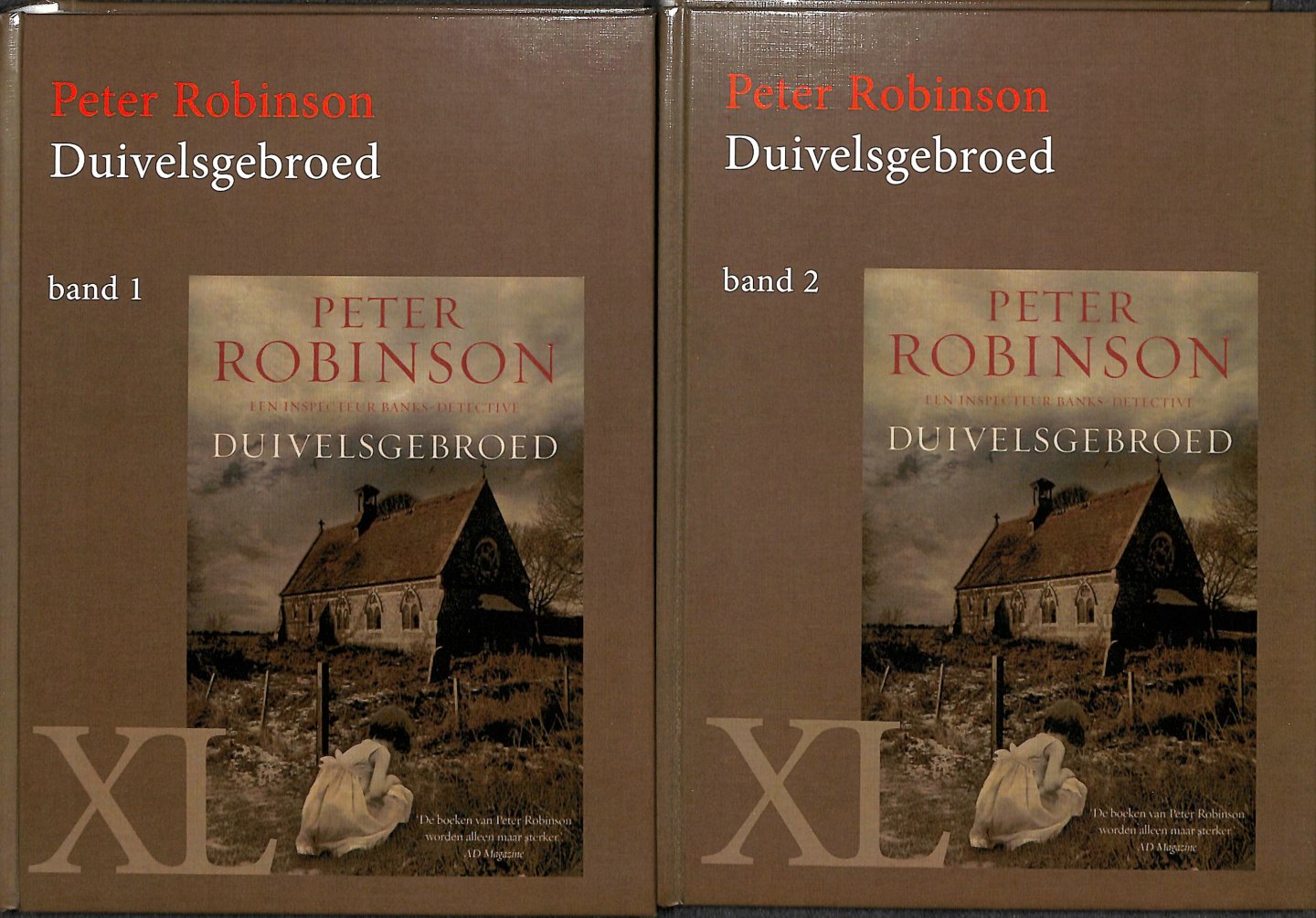 Robinson, Peter - Duivelsgebroed - groot letter uitgave 2 delig