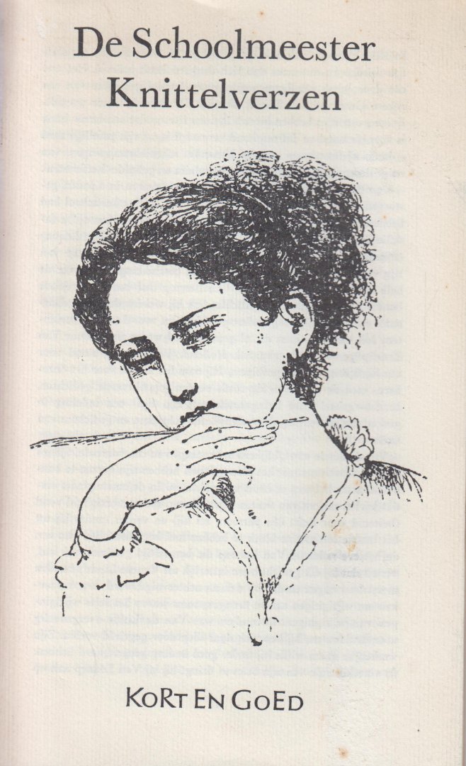 Linde (pseudoniem De Schoolmeester, (Rotterdam, 12 maart 1808 - Londen, 27 januari 1858), Gerrit van de - Knittelverzen - Inhoud - Natuurlijke historie voor de jeugd - Fabels - Afgeluisterde tweespraak of dialoog tussen twee beroemde honden - Proeve van verheerlijking van huiselijk geluk - Bespiegelingen - Berichten - Grafschriften.