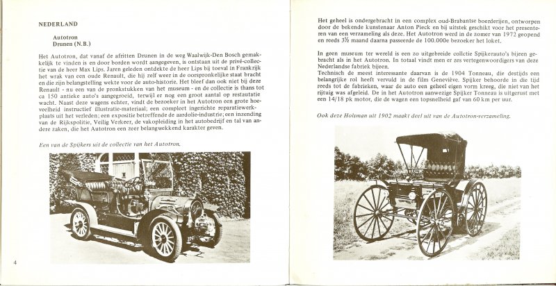 Heldt, B.H. met foto's uit het Autotron - Speurtocht in de autogeschiedenis deel 10.   Europese automusea 41 musea uit 16 landen