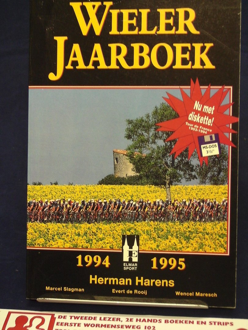 Harens, Herman e.a. - Wielerjaarboek 10 / 1994-1995