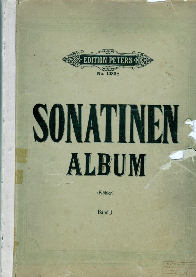 meerdere - Sonatinen Album Sammlung Beliebter Sonatinen fur Pianoforte