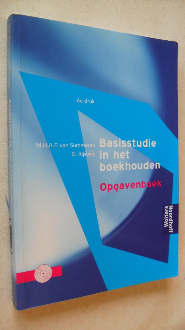 Rijswijk, E. - Basisstudie in het boekhouden Opgavenboek