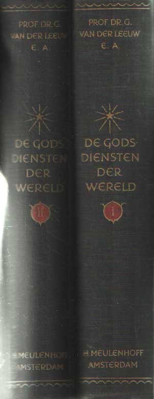Leeuw, G. van der e.a. - De godsdiensten der wereld (2 delen compleet)