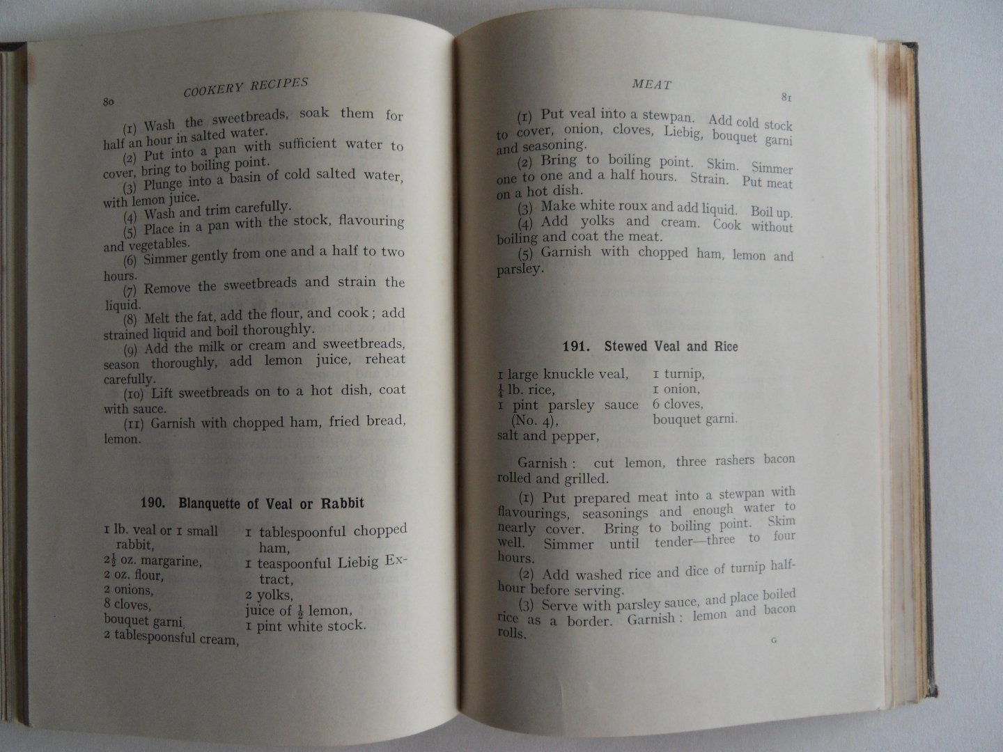 Berridge House. - Berridge House Recipe Book. [ New and Revised Edition ].