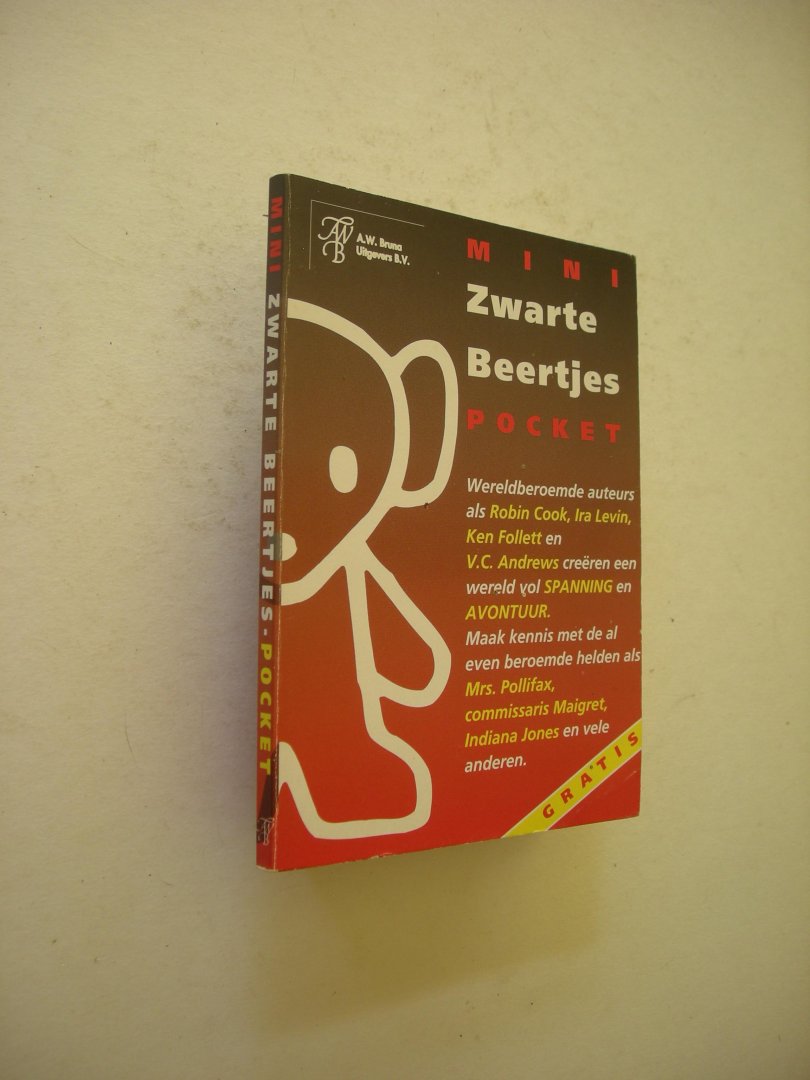 red. - Mini Zwarte Beertjs-pocket, Fragmenten uit boeken van Cussler / Palmer / Sandford / Benchley)