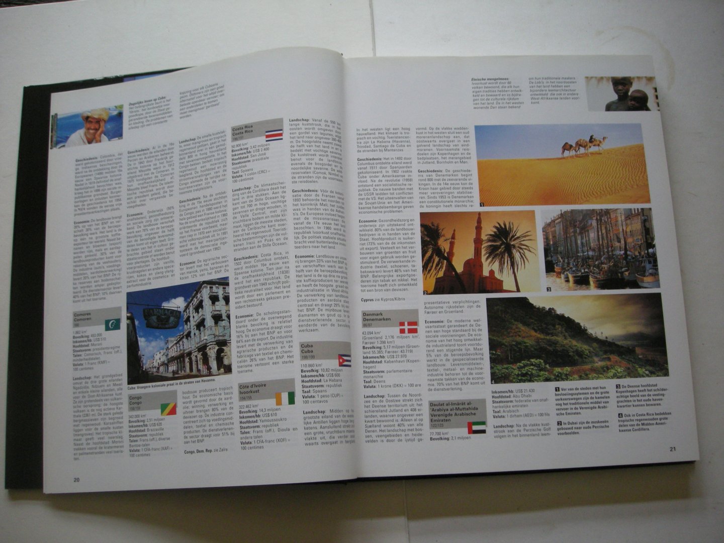 red - Wereldatlas. Computer-cartografie. Plaatsnamenregister. Beschrijvingen van alle landen. Reisverbindingen