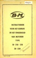 Bernard Moteurs - BM Instructieboek Typen 18-218-318-28-328
