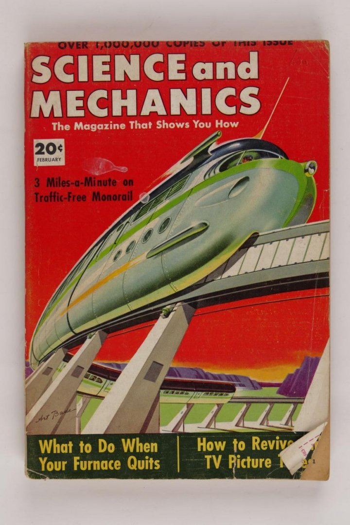 onbekend - 6x mechanics magazines ( 1948-1957) ( 6 foto's)