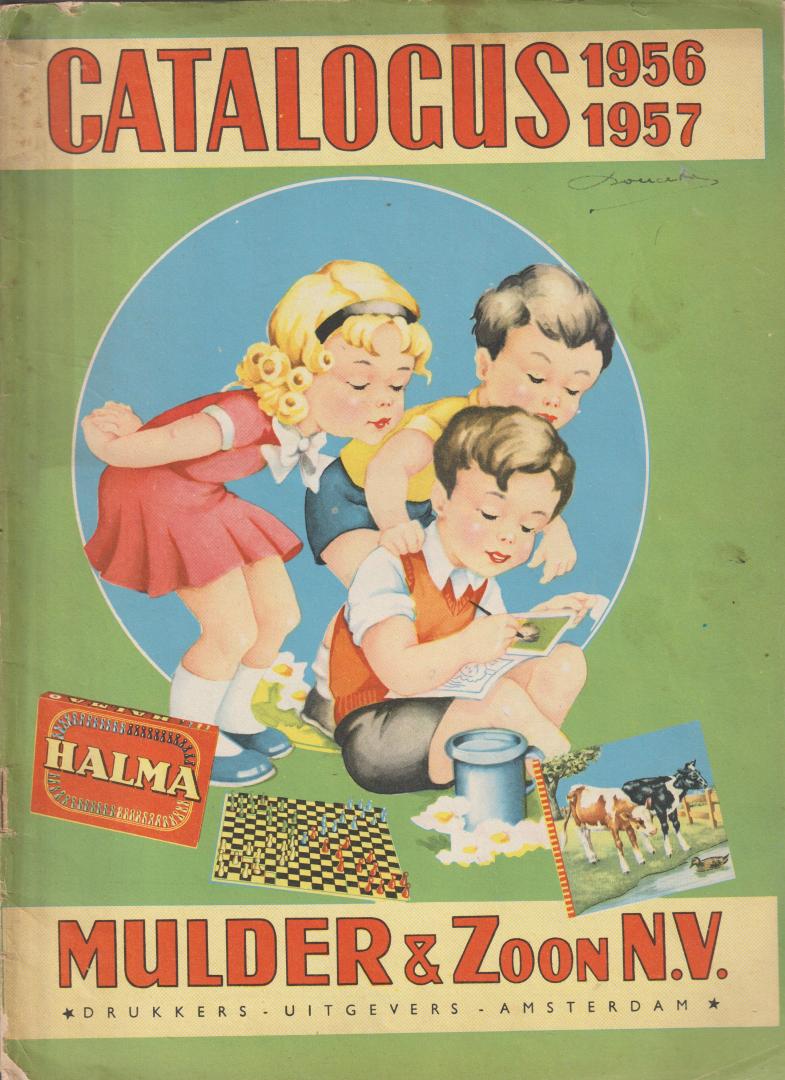 niet aangegeven - Catalugus 1956 1957, boeken en spellen
