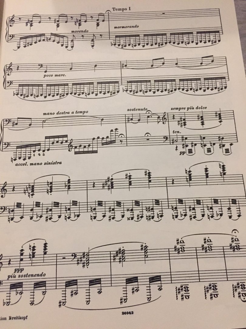 Ferruccio Busoni - Elegien Sieben neue Klavierstucke