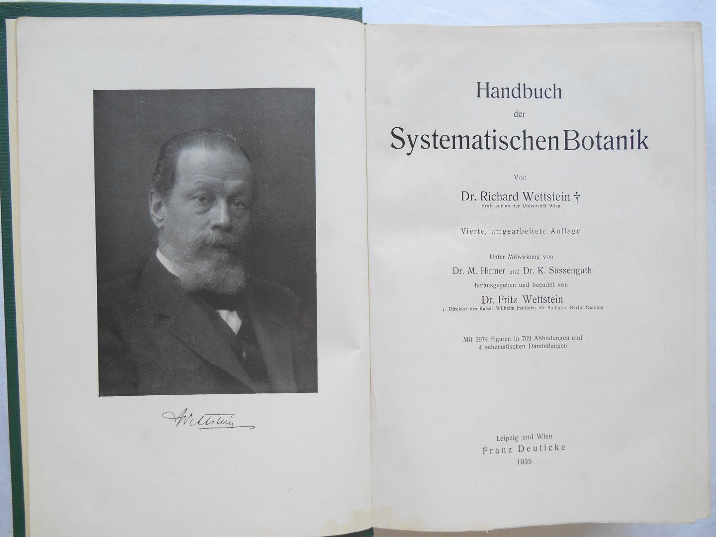 Richard Wettstein - Handbuch der systematischen Botanik