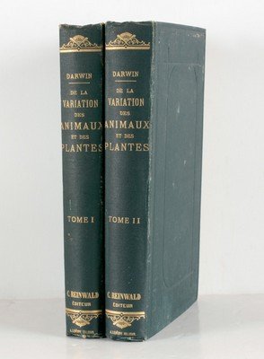 Darwin, Charles. - De la variation des animaux et des plantes sous l'action de la domestication.