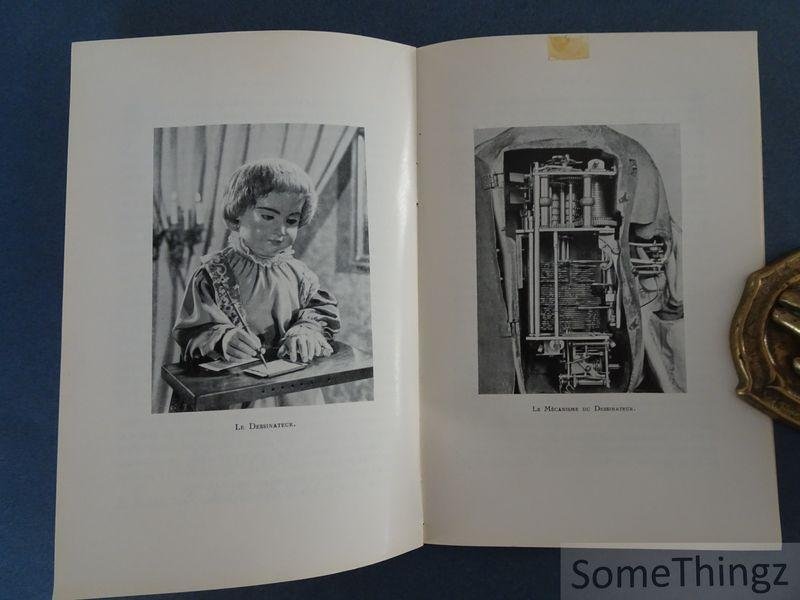 Chapuis Alfred et Droz Edmond. - Les automates des Jaquet-Droz.
