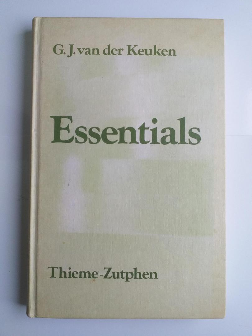 Keuken, G.J. van der - Essentials / druk 15