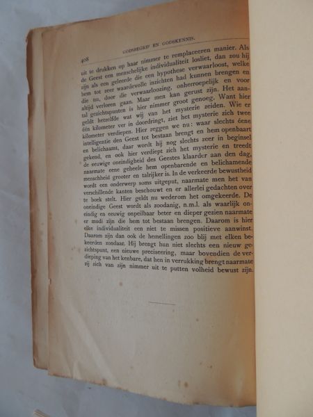 SCHUTTE Leonard J. - De zin der onsterfelijkheid; aangewezen in het verband eener theorie der menschelijke bewustheid