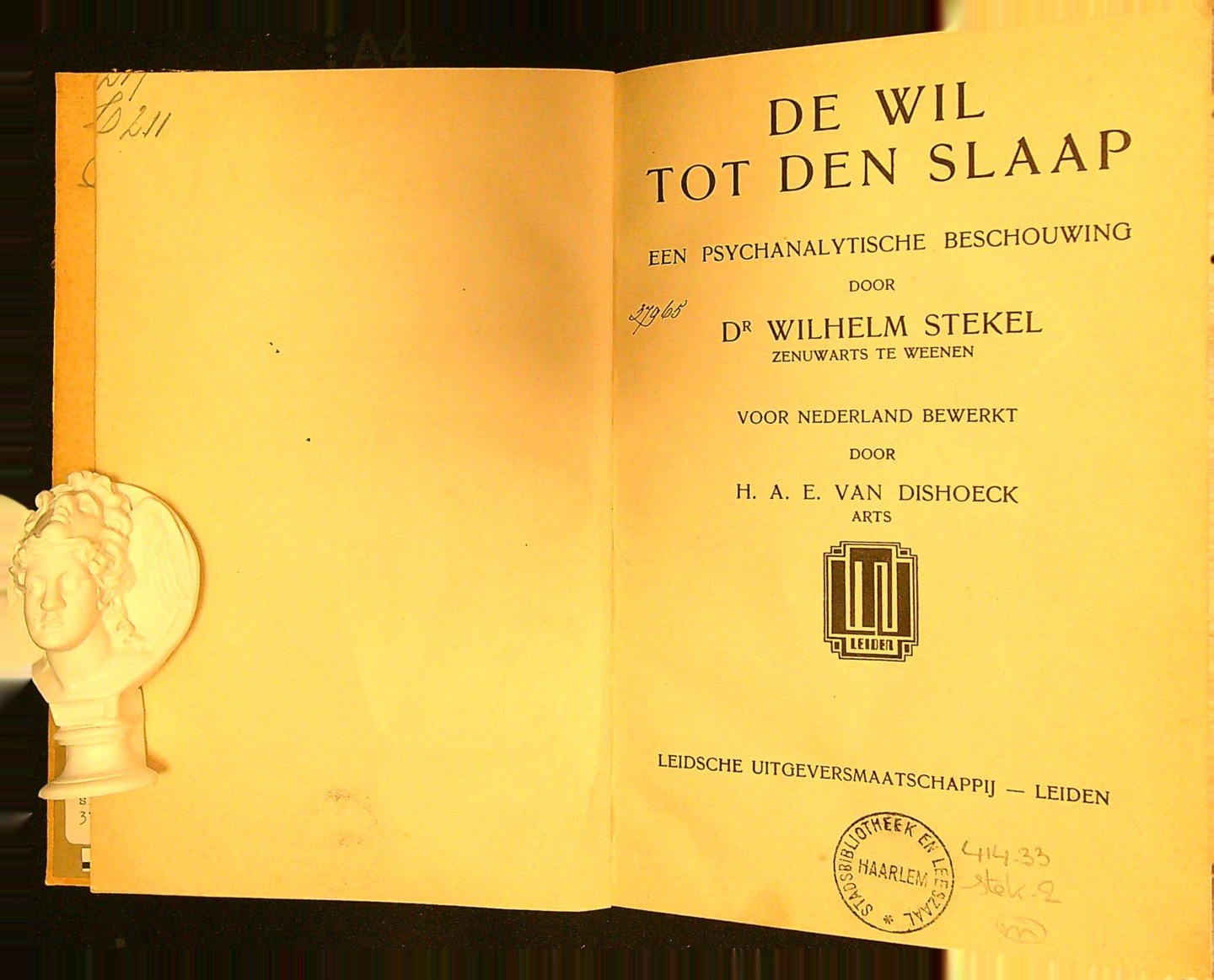 Stekel, Wilhelm - De wil tot den slaap