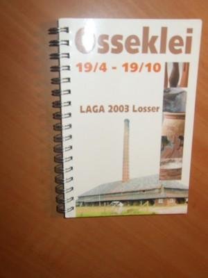 Futselaar, E. - Osseklei 19/4 - 19/10 Laga 2003 Losser