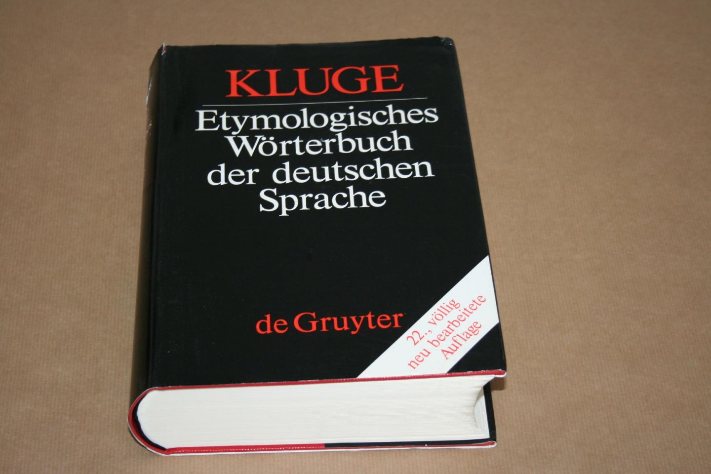 Friedrich Kluge - Etymologisches Wörterbuch der Deutschen Sprache