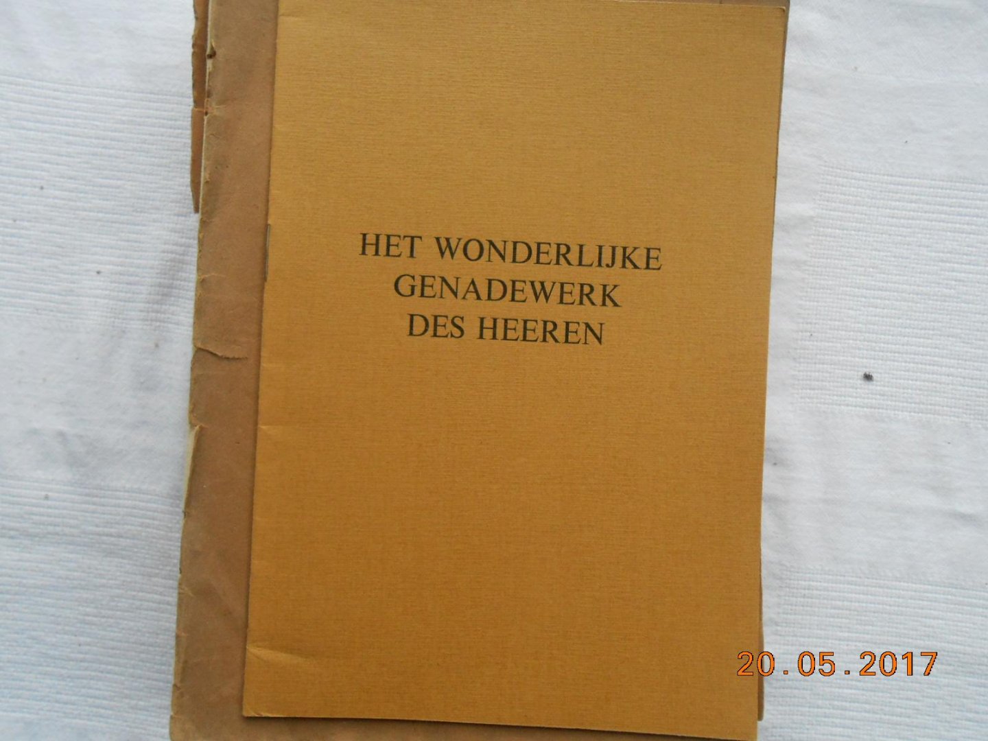 Ds J Baaijens - Het wonderlijke genadewerk des Heeren