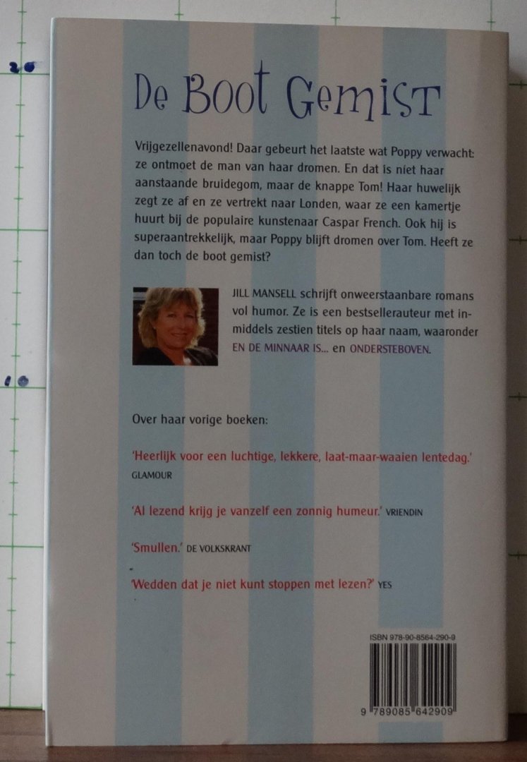 Mansell, Jill - de boot gemist