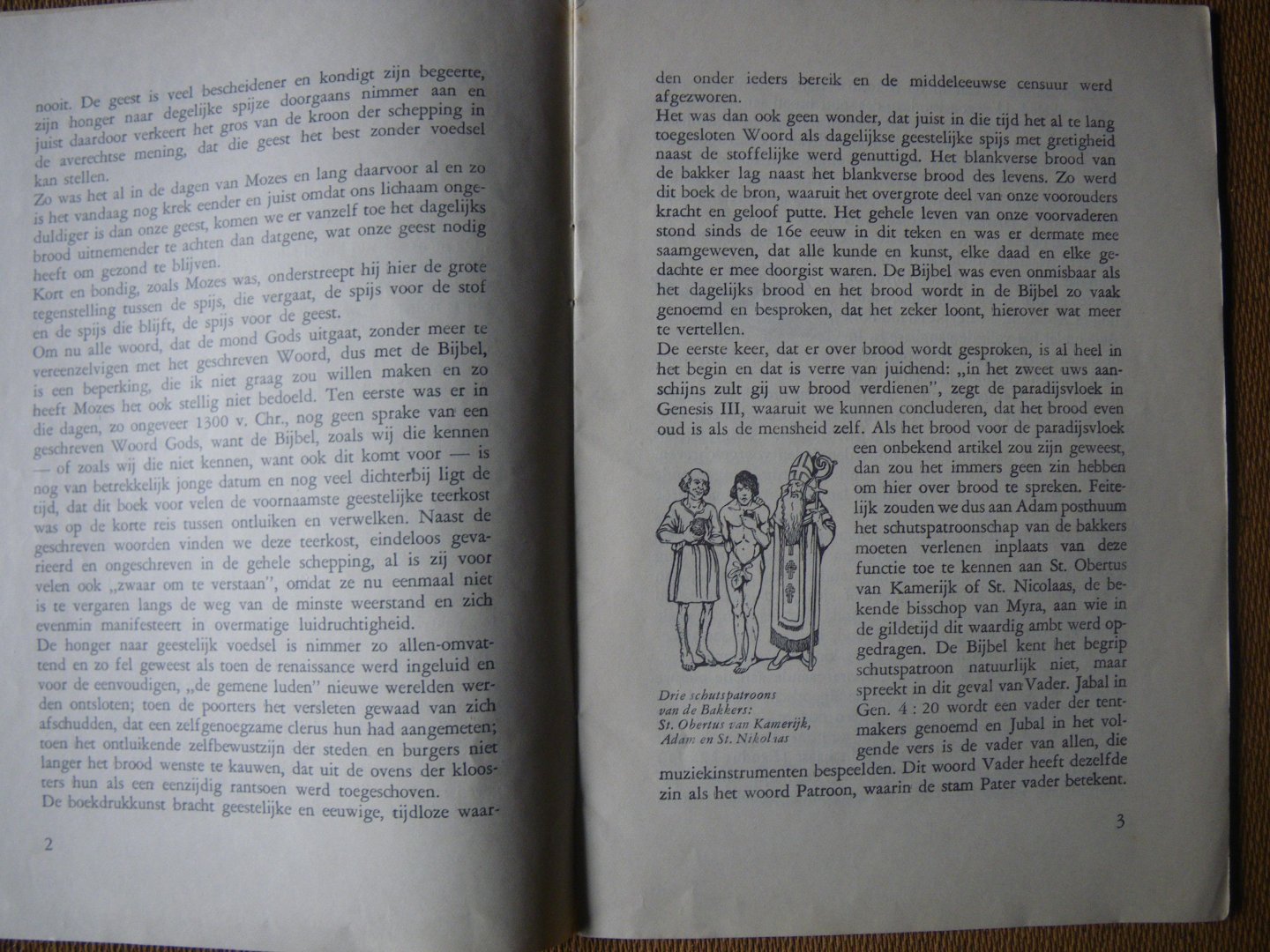 Meischke M.C.A. Ir - De Bijbel en ons dagelijks brood - de bakkersboekjes van Zeelandia eerste gedeelte no. 16-