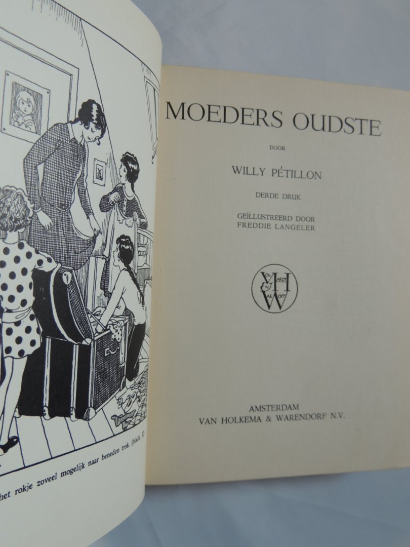 Petillon, Willy - Moeders Oudste - Oranje-bibliotheek voor jongens en meisjes
