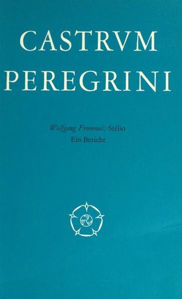 Frommel, Wolfgang. - Stélio. Ein Bericht.