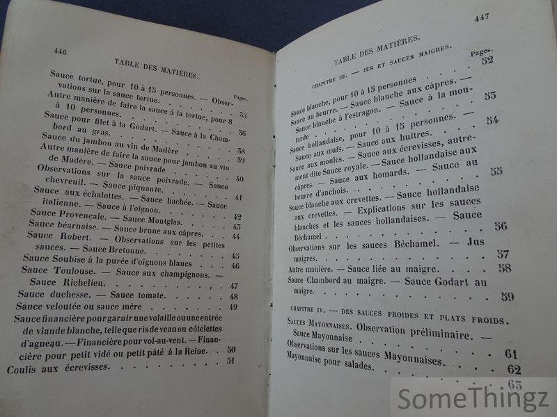 Cauderlier, Philippe Edouard - L'économie culinaire.