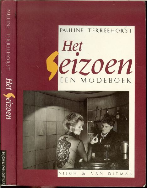 Terreehorst, Pauline  ..  Met foto's van Taco Anema .. Boekverzorging :  door Zeno met veel zwart wit foto's - Het seizoen. Een modeboek. Het fotoboek van de afgelopen Tien jaar wordt doorgenomen. Wat gebeurde er vanaf het moment dat er geen kleren meer werden gedragen maar design.
