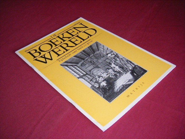 H. Hafkamp en anderen (red.) - De Boekenwereld, Tijdschrift voor boek en prent [Jaargang 6, nummer 2, januari 1990]