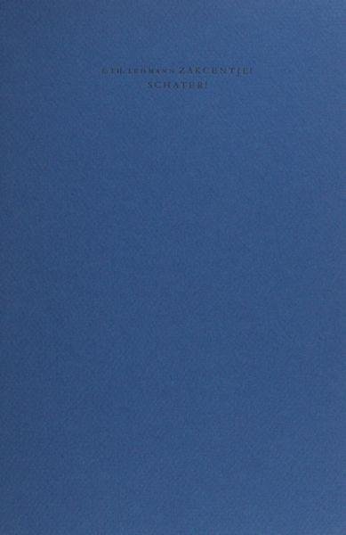 Lehmann, L.Th. - Zakcentje. Schater!