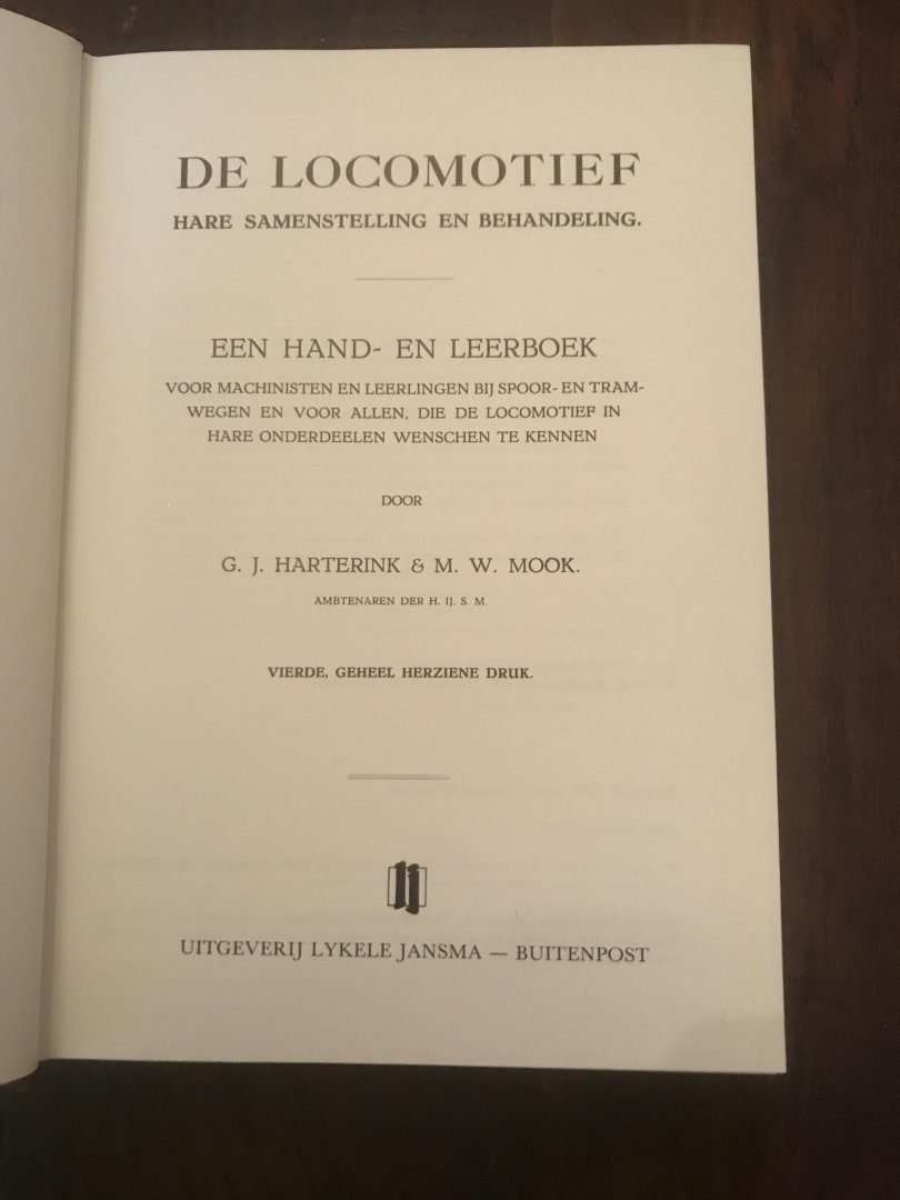 Harterink - Locomotief 2 dln / druk 1