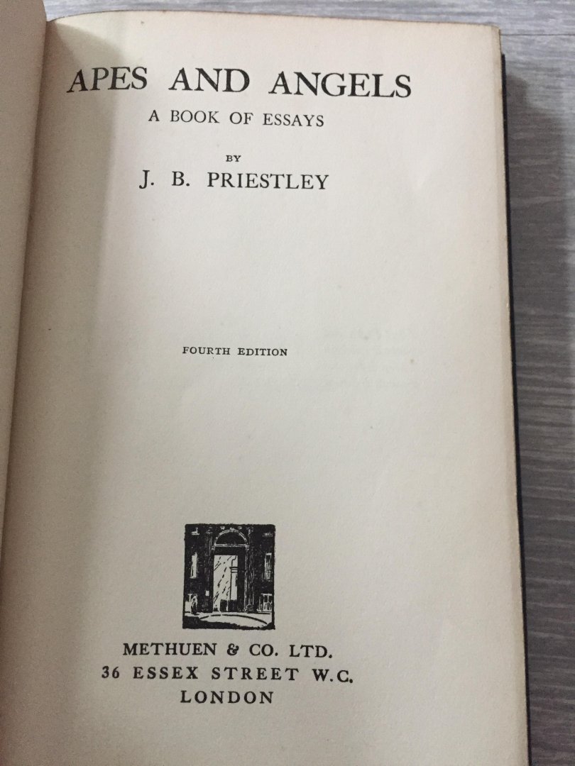 Priestley - Apes and Angels