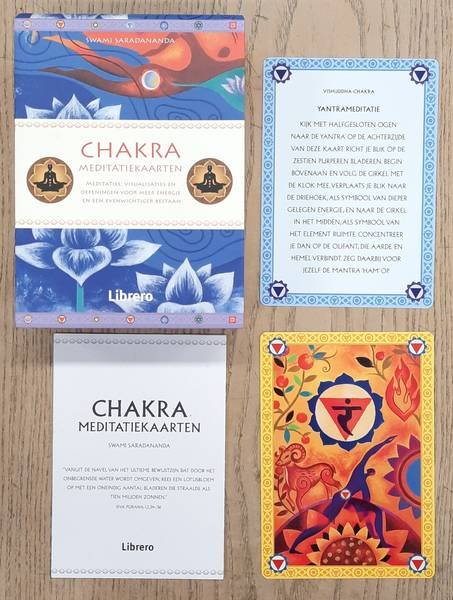 SARADANANDA, SWAMI. - Chakra meditatiekaarten