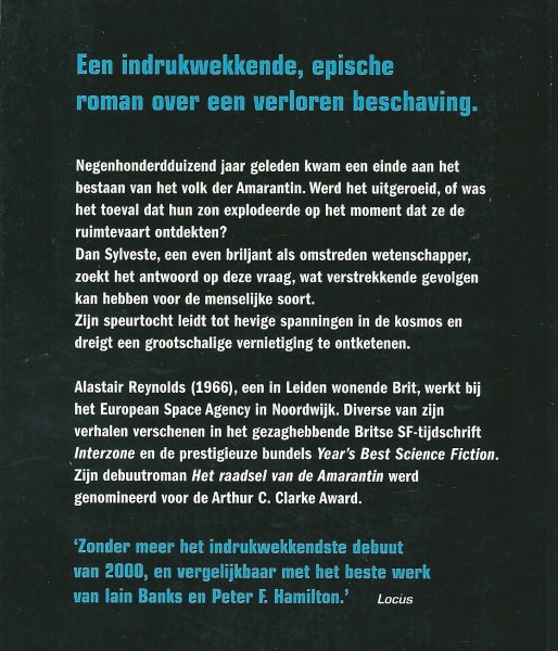 Reynolds, Alastair - Het raadsel van de Amarantin