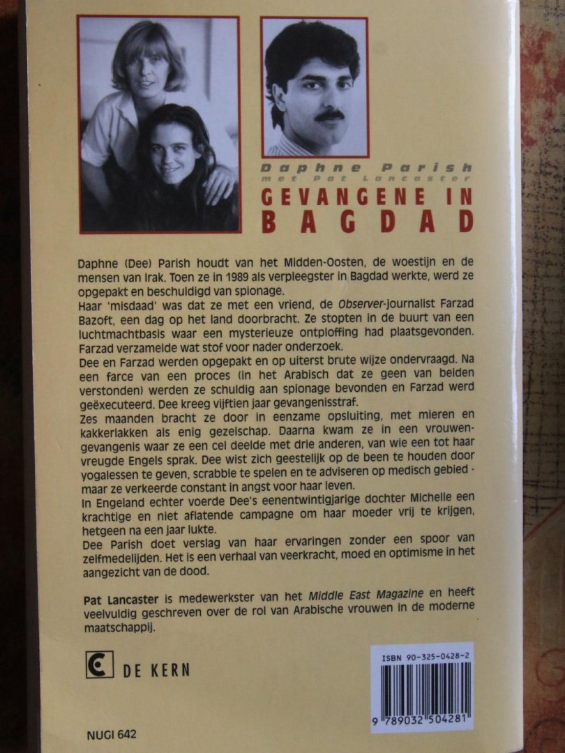 Parish, Daphne - met Lancaster, Pat - Gevangene in Bagdad